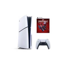 SONY - Consola PlayStation 5 Slim Lector de discos+ Juego digital Spiderman 2