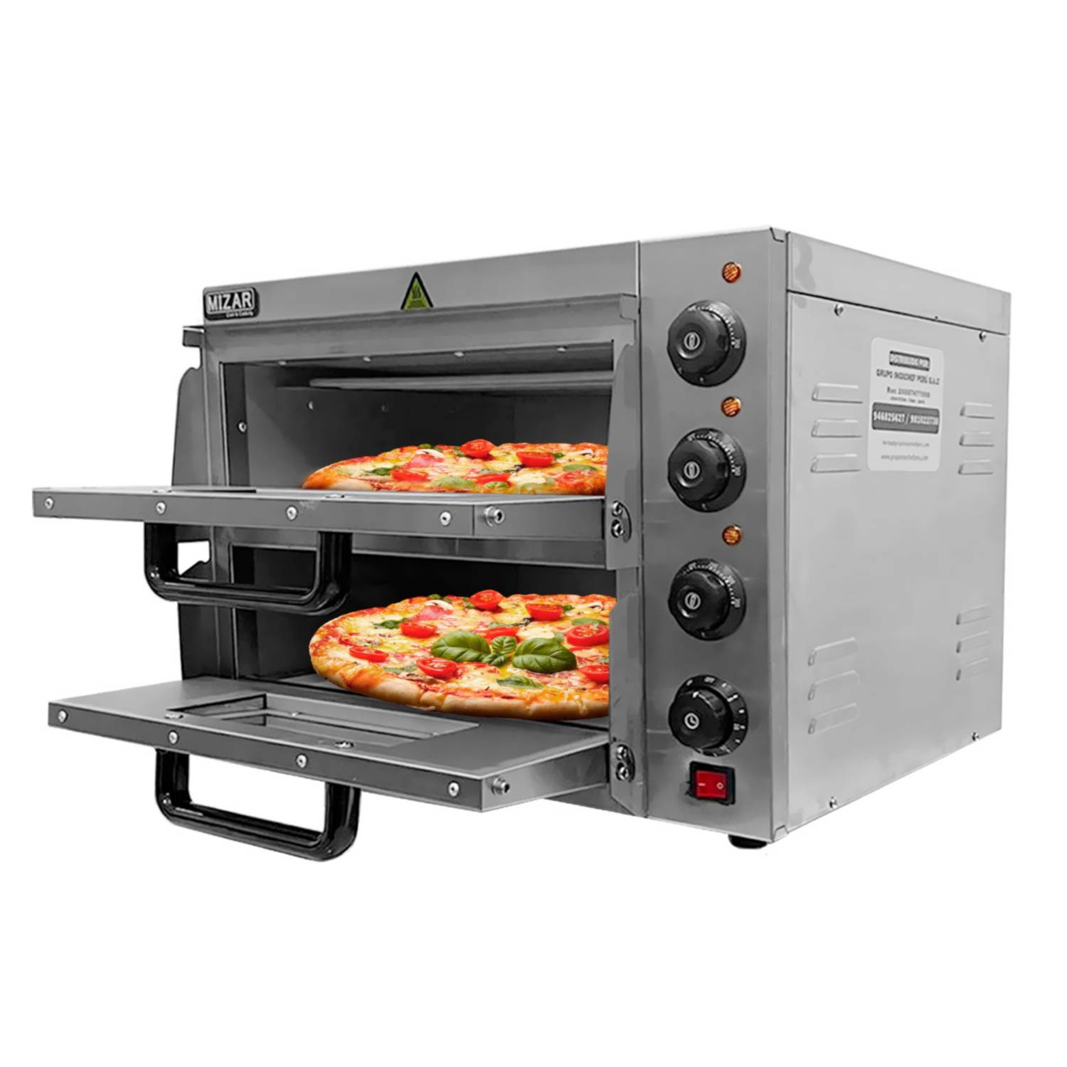 Horno Pizza Electrico Modelo HEP-01ST - FrioCid