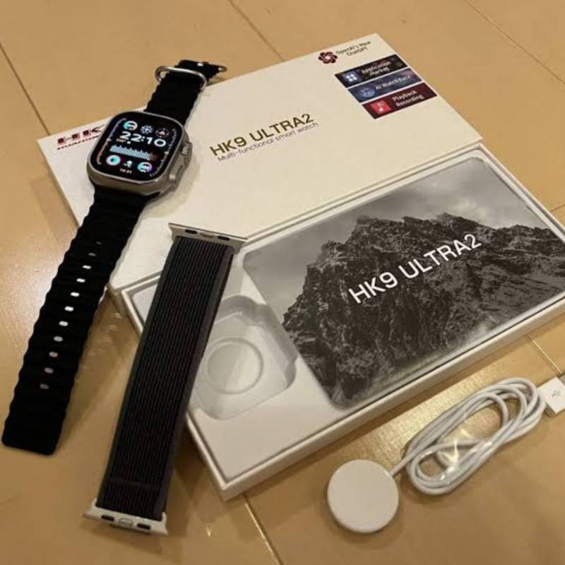 Smartwatch HK9 Ultra 2 Amoled 2 GB Memoria Beige
