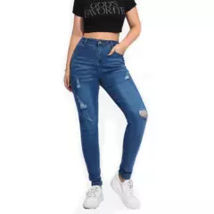 DENISASAA - Jeans slim fit elásticos cómodos pantalones de moda