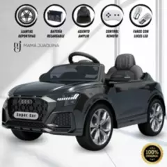 AUDI - Auto a Batería Deportivo «RS 8 SPYDER» Licenced Black