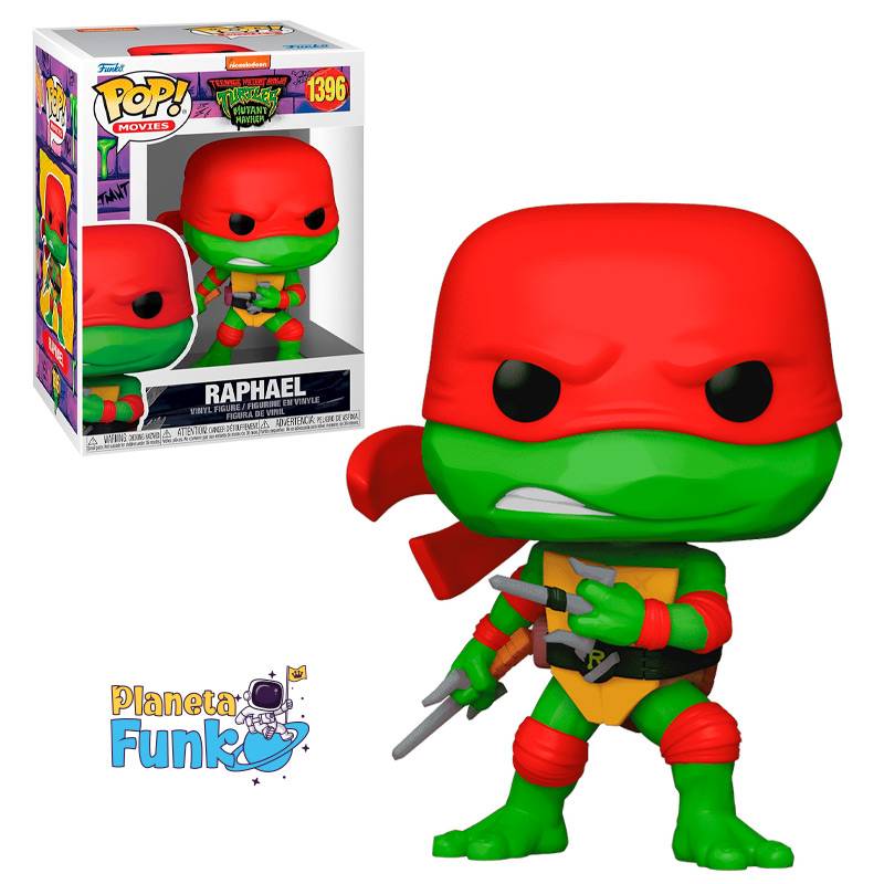 Raphael Tortuga Ninja Funko Pop 1396 Funko