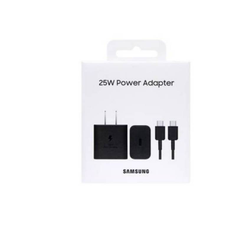 Cargador Samsung 25W USB C Con Cable - Negro SAMSUNG