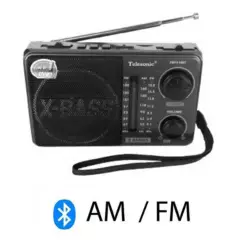 IMPORTADO - Radio Portatil AM FM Retro Vintage Parlante Bluetooth Mp3 Recargable