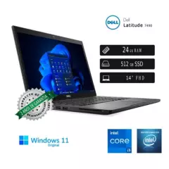 DELL - Laptop Dell Latitude 7490 Ci5 8va 16GB RAM 512GB SSD + 500GB Ext. - Refurbished 2 años de garantia