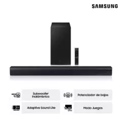 SAMSUNG - Soundbar Samsung Bluetooth 2.1 CH HW-C450