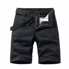 DENISASAA - Pantalones cortos Cargo Casual Stretch Pantalones de playa para hombre