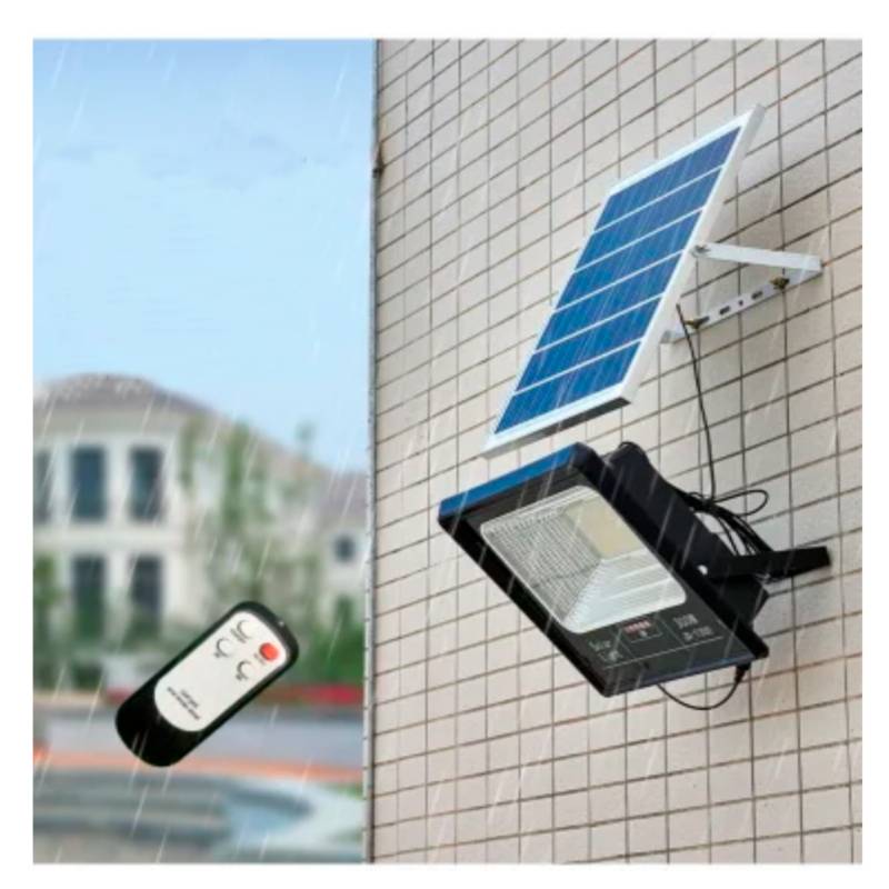 Farola solar LED 100 Lm con pie corto para muros - TFV - Solar