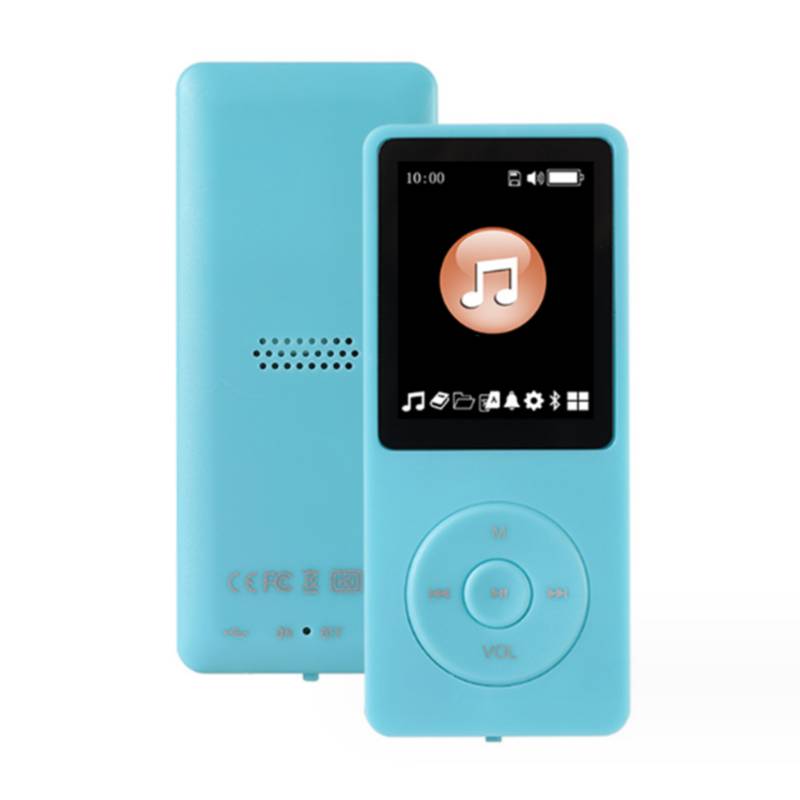 Reproductor de música Bluetooth mp3 + tarjeta de memoria de 16 GB - azul  GENERICO