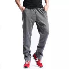 DENISASAA - Pantalones deportivos fitness pantalones rectos casuales para hombres