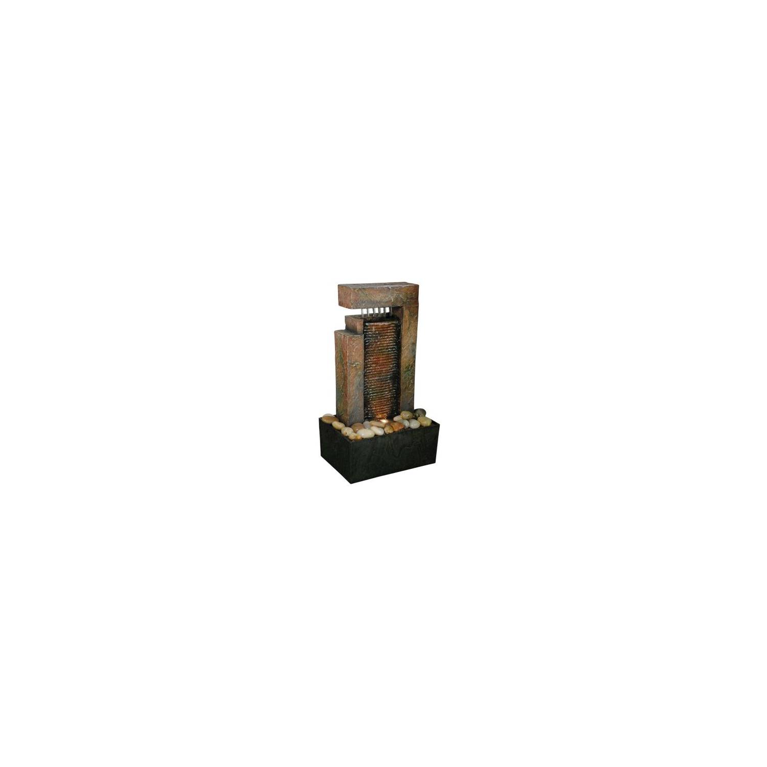 Mini Fuente de Agua Decorativa a Pilas 13.3x18.5x13.3cm