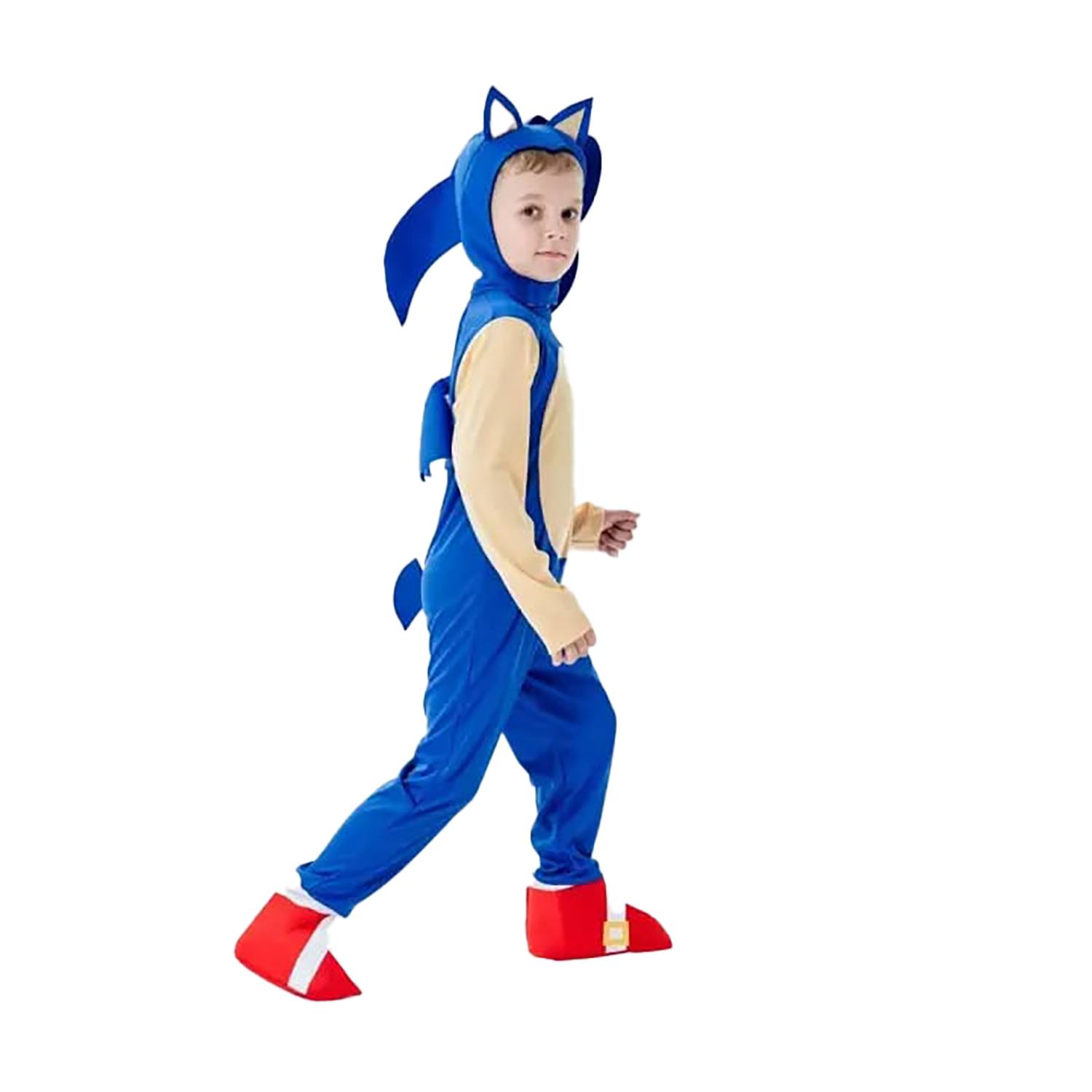 Rubies Disfraz de Sonic para niños, mono con cubrezapatos y accesorio para  la cabeza. Sega Official, para carnaval, Navidad, cumpleaños, fiestas y  Halloween. : : Juguetes y juegos