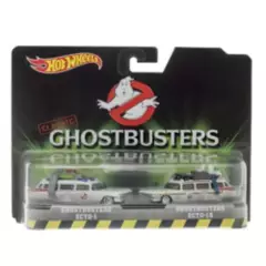 HOT WHEELS - Hot Wheels Ghostbusters Caza Fantasmas Ecto-1 y Ecto-1A pack