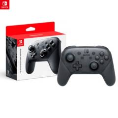 NINTENDO - Mando para Nintendo Switch Pro Controler Negro