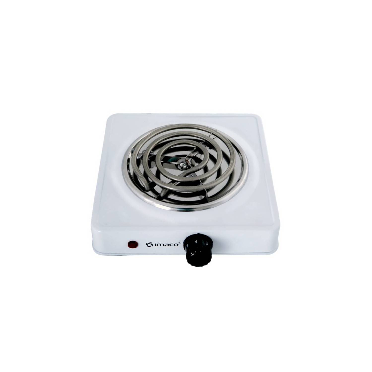 Cocina Eléctrica 1 Hornilla Imaco HP-1000 Blanco – INCHE