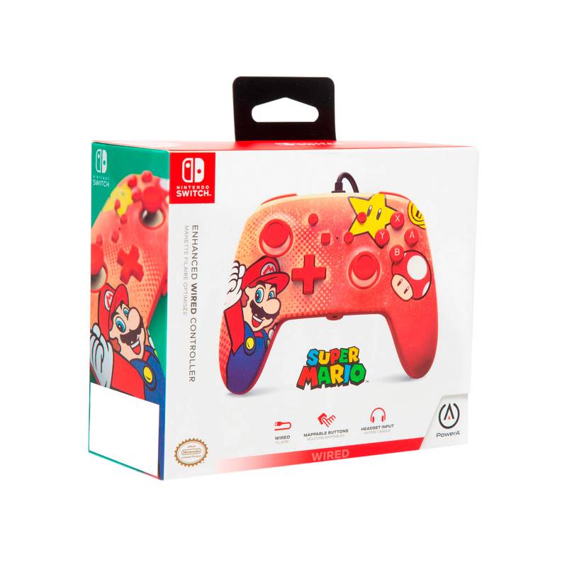 Nano Wired Controller Nintendo Switch - Mario Medley : :  Manette Power-A Nintendo
