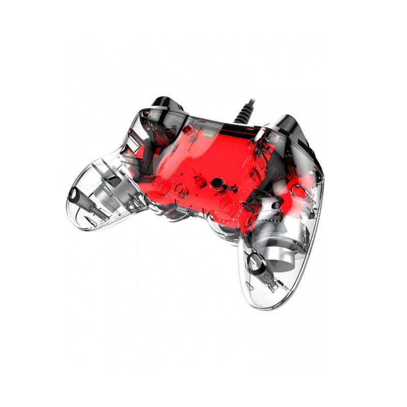 Mando Nacon Controller Wired Illuminated Compact Red PS4 - PeruGame