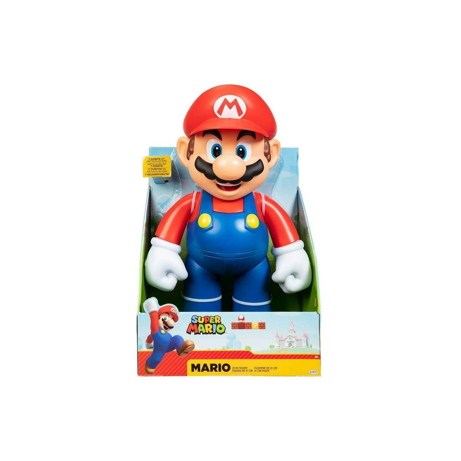 Unboxing Super Mario Bros Gigante de 50cm 