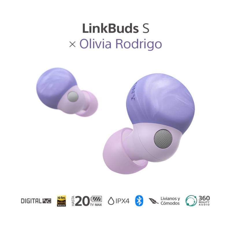 Audífonos Sony LinkBuds S WF-LS900N negros