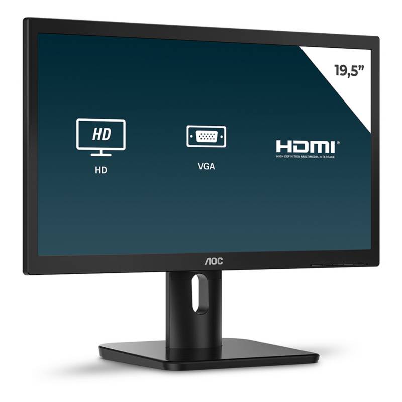 Monitor AOC 20E1H 195 1600x900 HD HDMI AOC