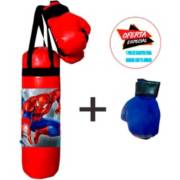 Saco de boxeo + guantes + salta soga para niños GENERICO