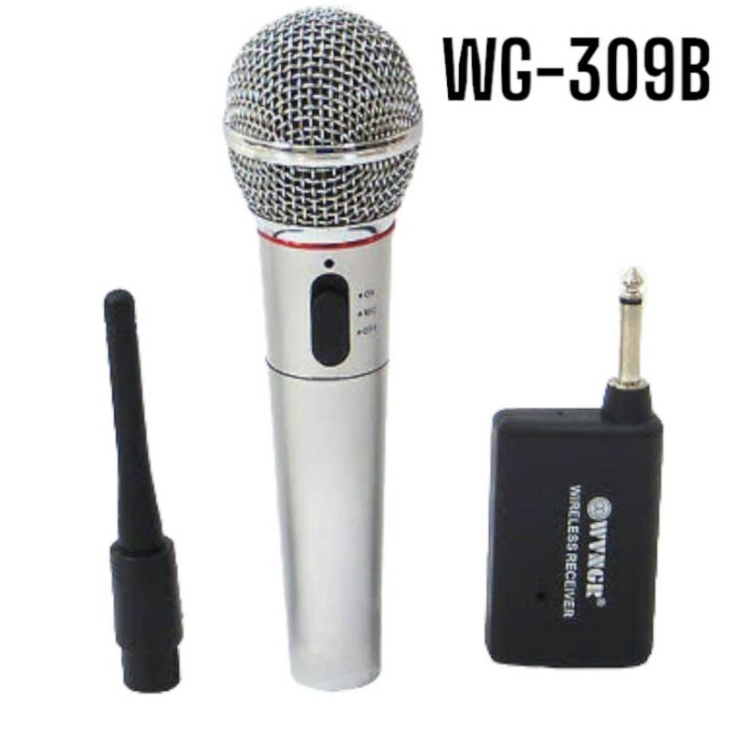 Microfono Inalambrico Suono Karaoke Wg-308e