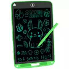 MINARI - Tablet Pizarra Lcd Dibujo para Niños 12 Pulgadas Verde 446P