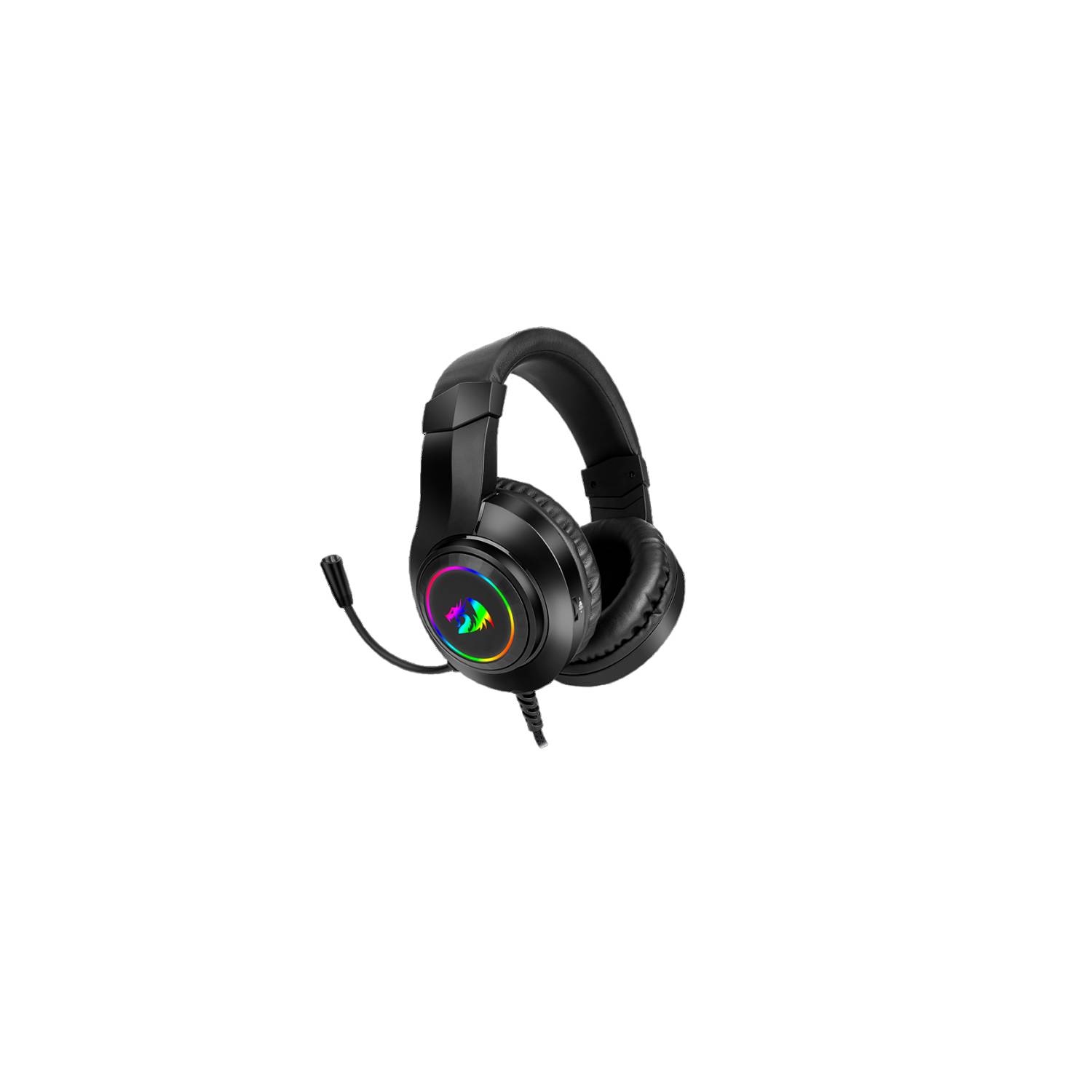 Auriculares Gamer Redragon H260 RGB Hylas Black — ZonaTecno
