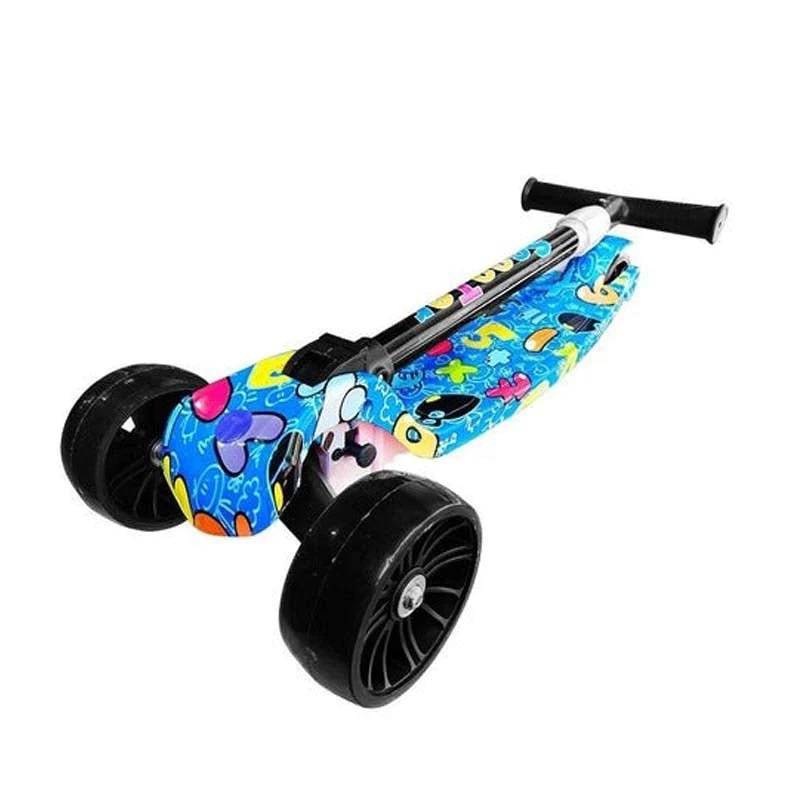 Ripley - PATINETE DE 3 RUEDAS CON GRAFITI PARA NIÑOS SCOOTER PLEGABLE