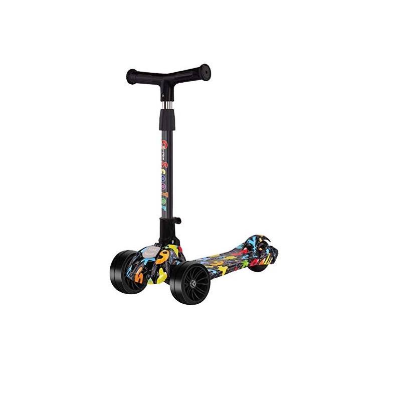 Scooter Patinete plegable para niños Patinete de 3 ruedas con
