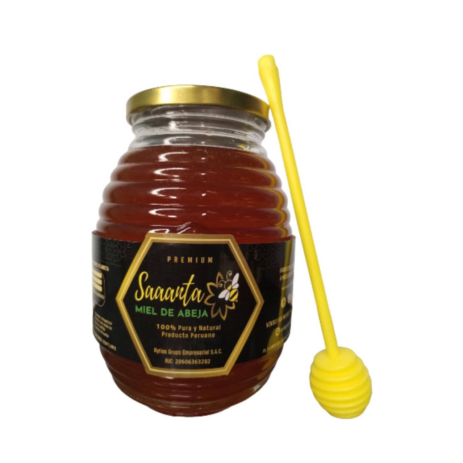 Mielero tarro de miel
