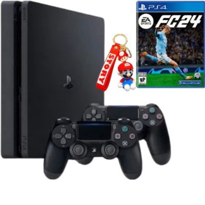 Reacondicionada Playstation 4 PS4 SLIM 1tb + FC24
