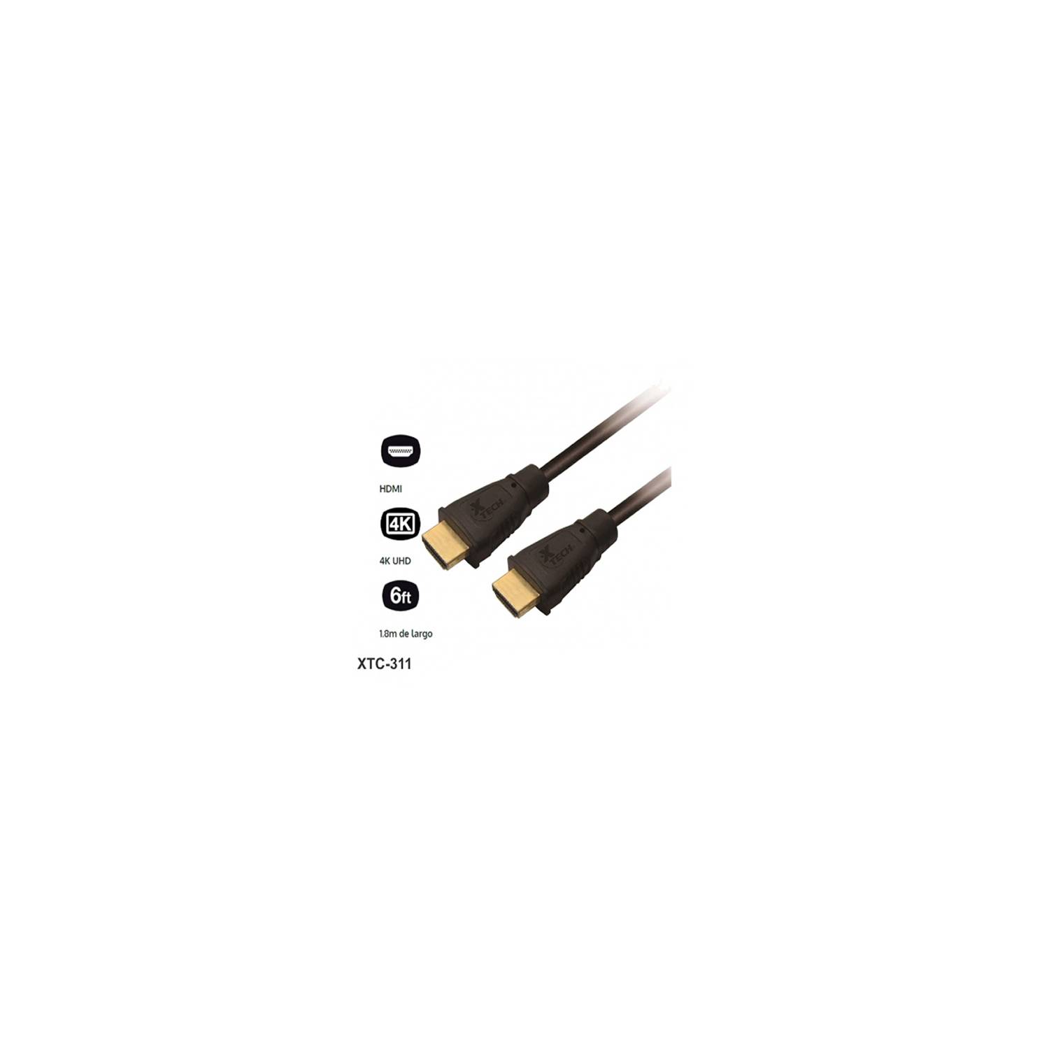 Cable Hdmi Xtech XTC311 6FT ( 1.8M)