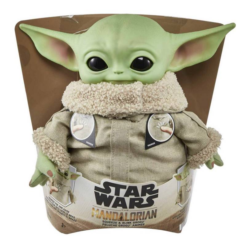 Star Wars The Mandalorian Baby Yoda Squeeze Blink Grogu STAR WARS