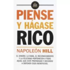 EDICIONES OBELISCO - Libro de Autoayuda Piense y Hágase Rico de Napoleón Hill