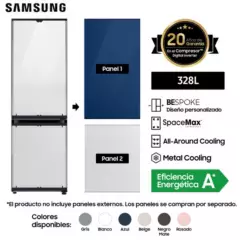 SAMSUNG - Refrigeradora Samsung 328 L BMF Bespoke Panel Intercambiable