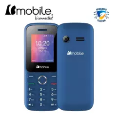 BMOBILE - Teléfono Movil Bmobile W41 4G Dual SIM - Radio FM - Color Azul