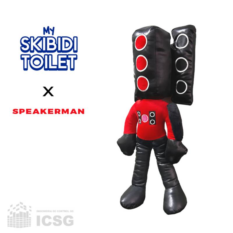 Peluche speakerman- skibidi toilet - Comprar en Pata´s
