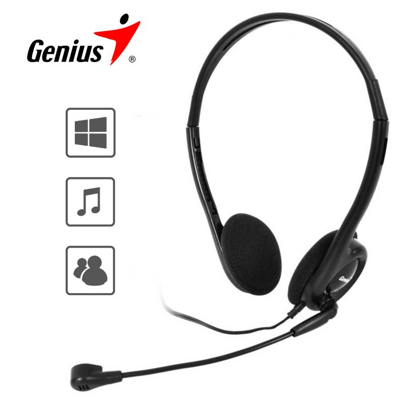 Auricular Genius HS-200C con microfono para PC