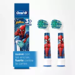 ORAL B - Cabezales De Repuesto Oral-B Spiderman Cepillo Eléctrico 2un