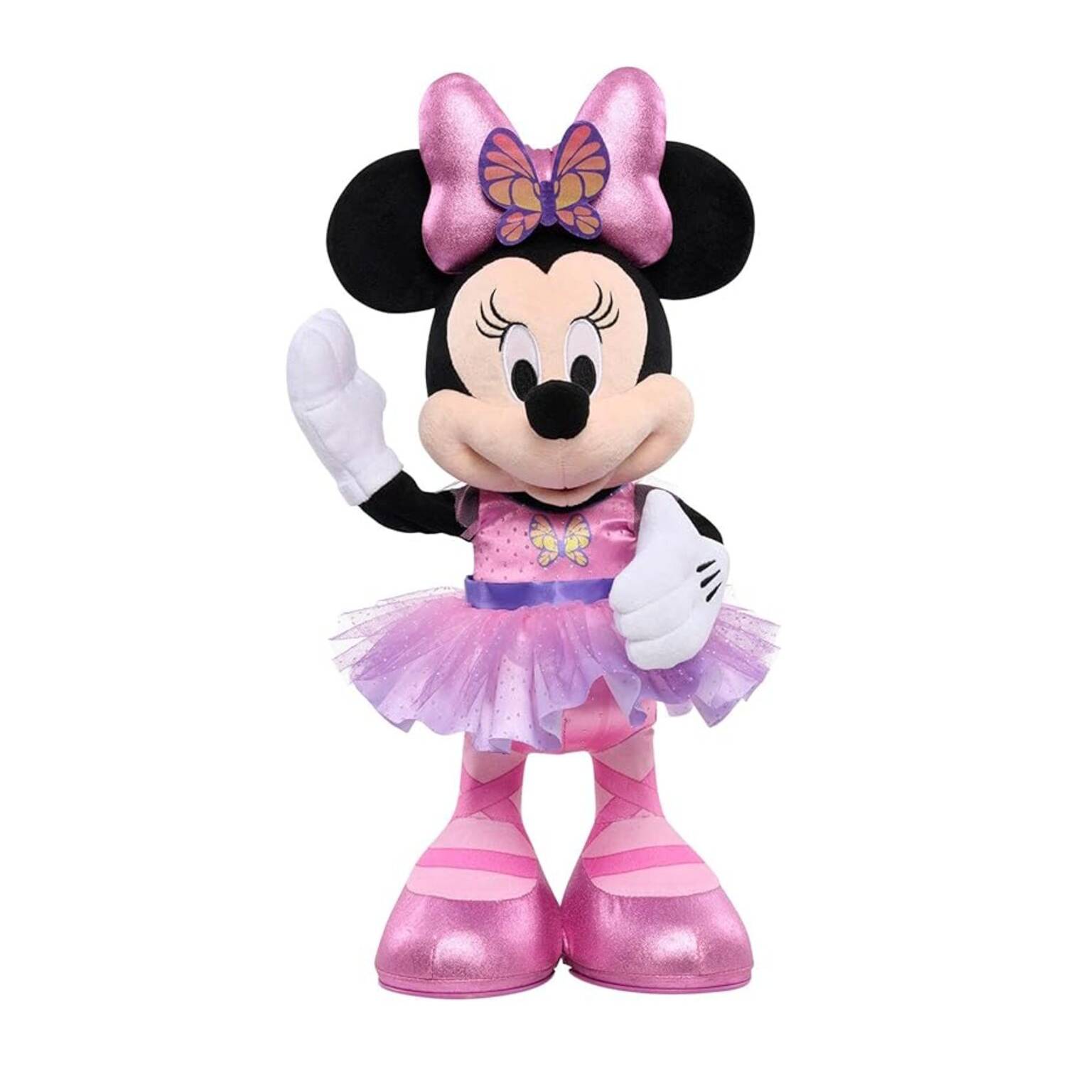Just Play - Muñeca de bailarina de Disney Junior de Minnie Mouse, muñeca de  13 piezas y accesorios, juguetes para niños con licencia oficial para