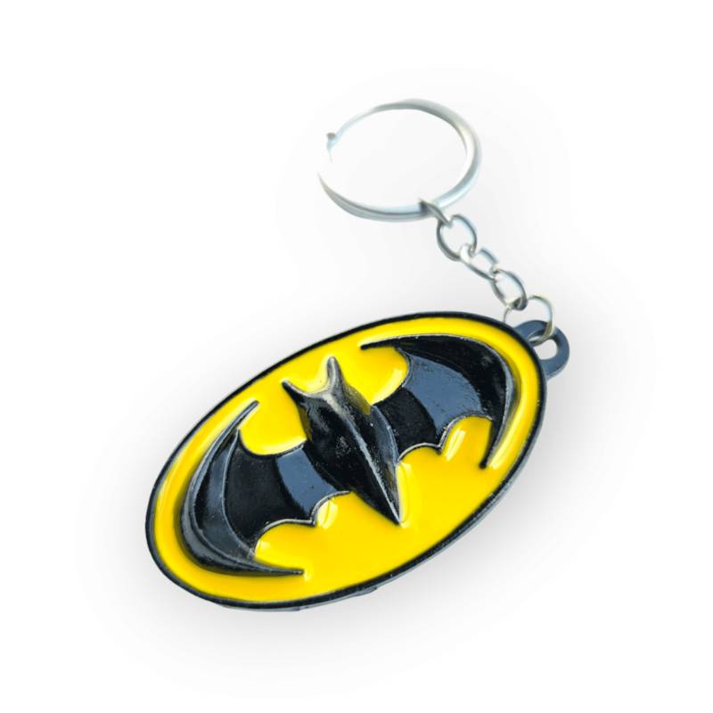 Llavero símbolo Batman negro - DC Comics