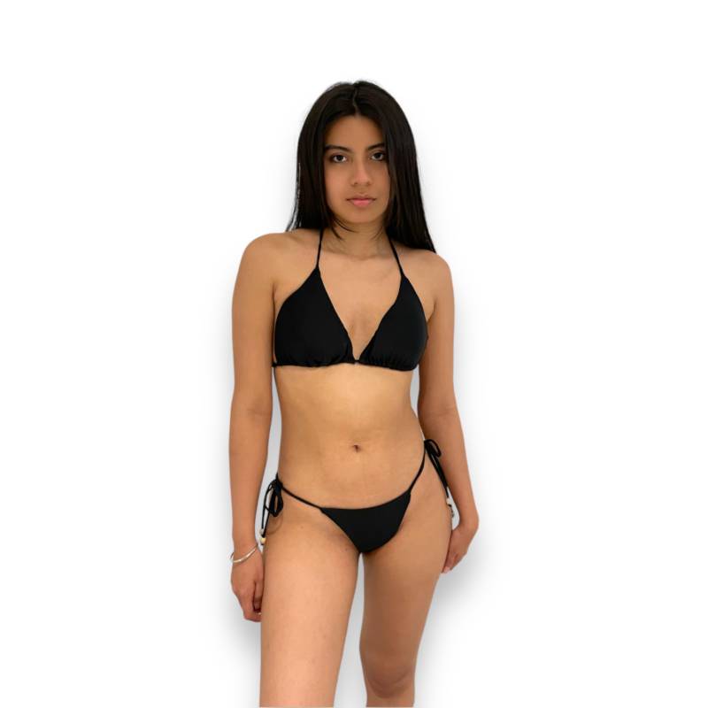 Traje de baño negro best sale dos piezas