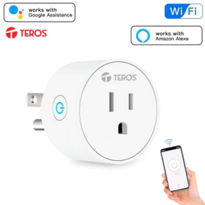 Ripley - ENCHUFE TOMACORRIENTE INTELIGENTE SMART 15A TEROS WIFI ALEXA