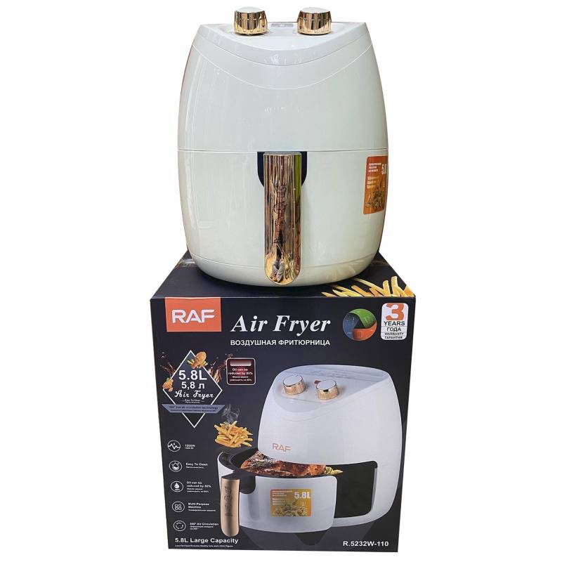 Freidora De Aire Air Fryer Raf De 8 Litros Tactil