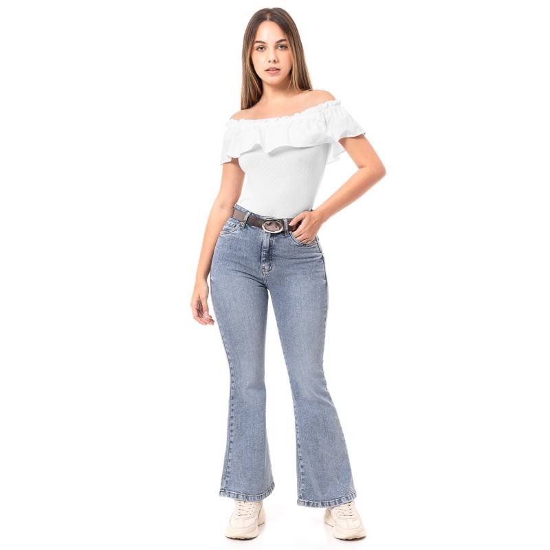 Pantalon Moda Denim Stretch Mujer Cariid SQUEEZE