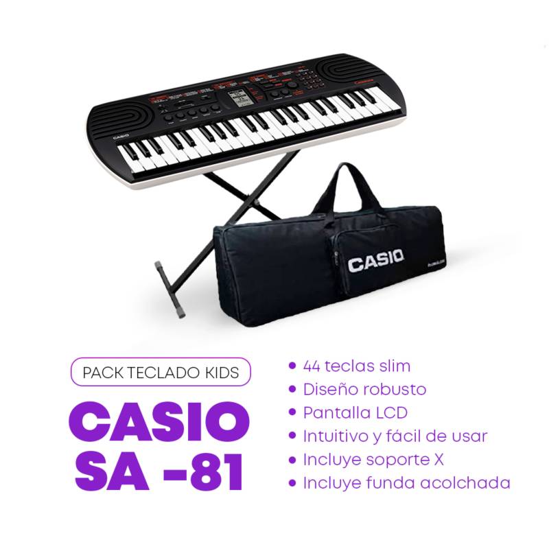 Casio SA-81 « Teclado