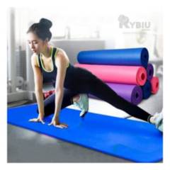 RYBIU IMPORT - Mat de Yoga de Material Goma Eva Color Azul
