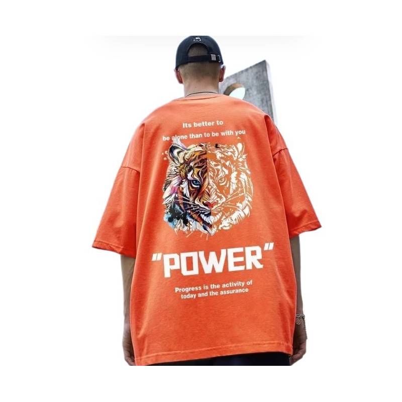 Camiseta De Manga Corta Para Hombres Blwoens 1276