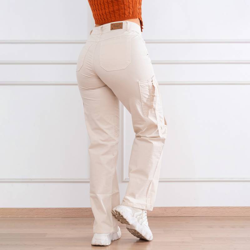 PANTALON DAMA CON BOLSILLO PANAMA CLASSIC DRILL 125